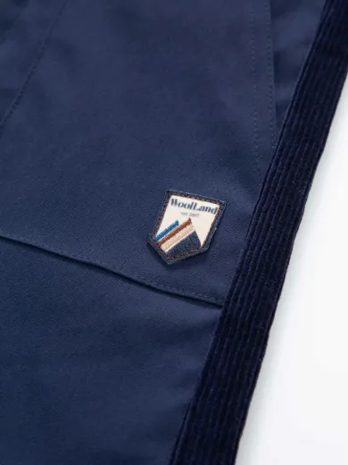 Bilde av WoolLand Romsdalseggen shorts w.cord Boy Blue Ink